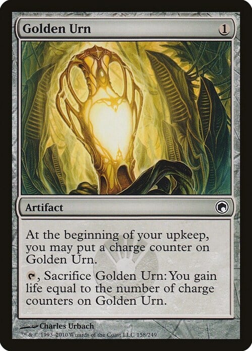 Golden Urn Card Front