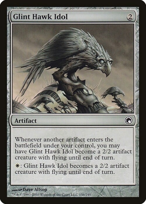 Glint Hawk Idol Card Front