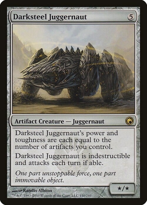 Juggernaut di Darksteel Card Front