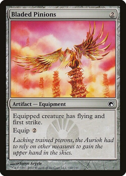 Bladed Pinions Card Front