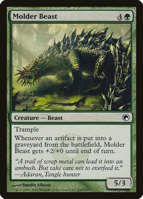 Molder Beast Card Front