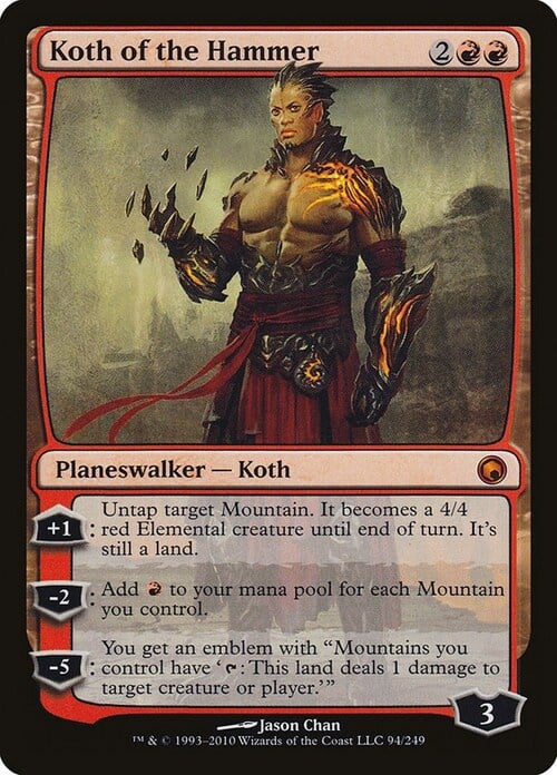 Koth of the Hammer Card Front