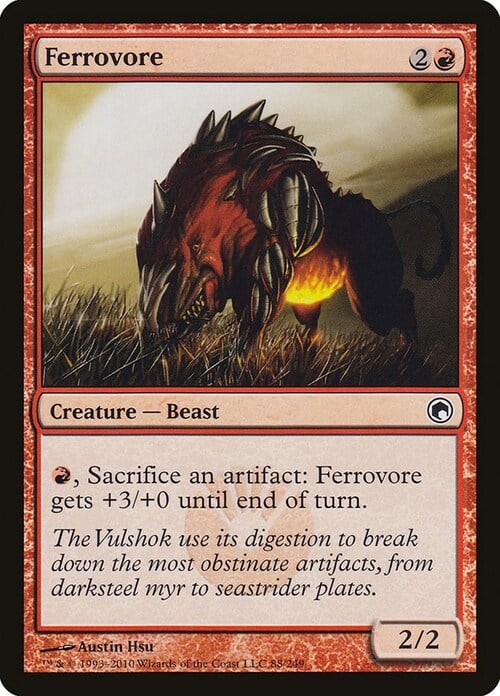 Ferrovore Card Front