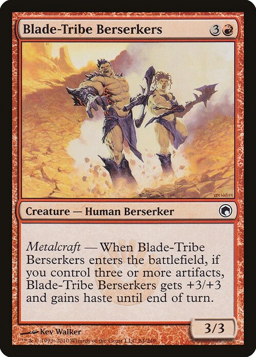 Berserker della Tribù Lama Card Front
