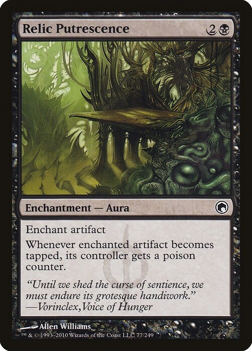 Relic Putrescence Card Front