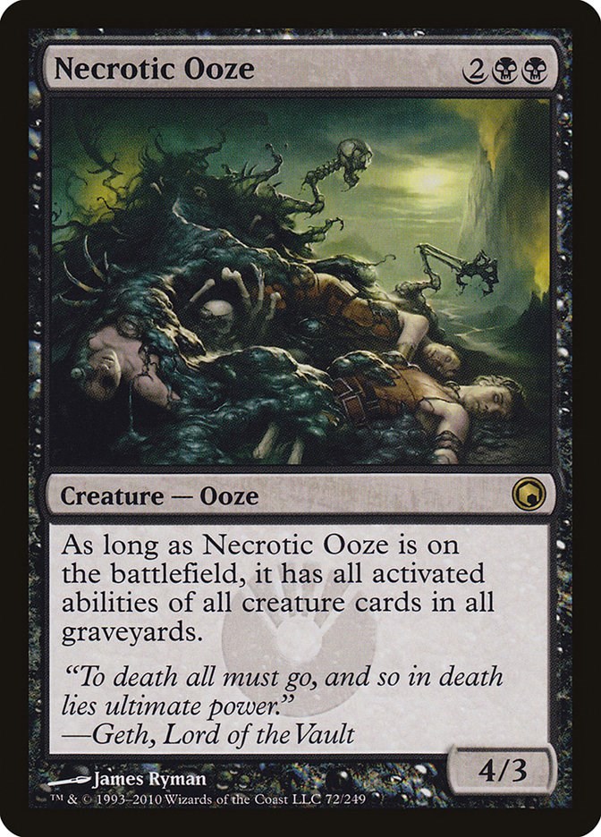 Necrotic Ooze Scars of Mirrodin | Magic | CardTrader Necrotic Ooze Scars of Mirrodin | Magic | CardTrader