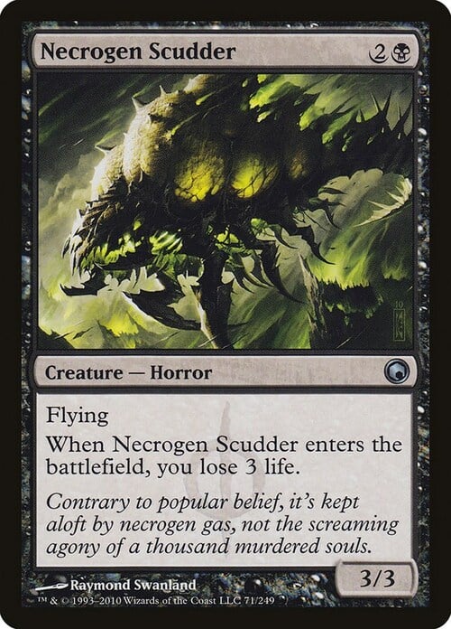 Necrogen Scudder Card Front