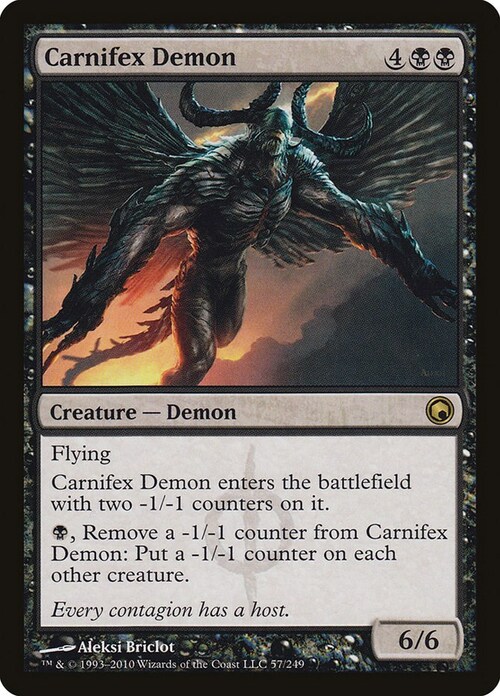 Demone Carnefice Card Front