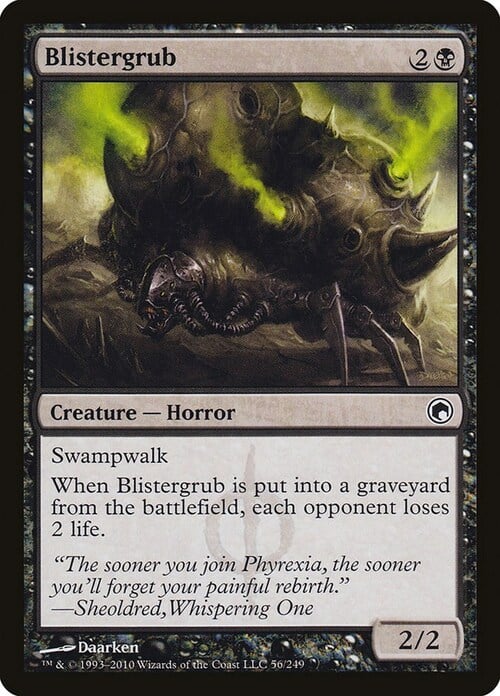 Blistergrub Card Front