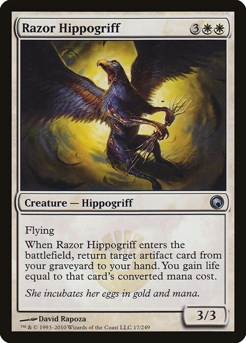 Razor Hippogriff Card Front