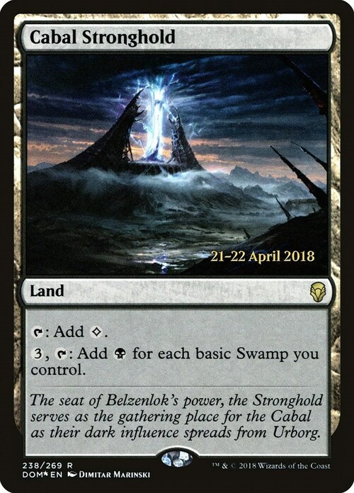 Cabal Stronghold Card Front
