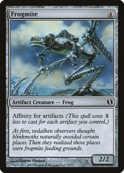 Frogmite Card Front