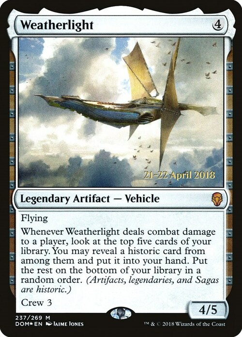 Weatherlight Card Front