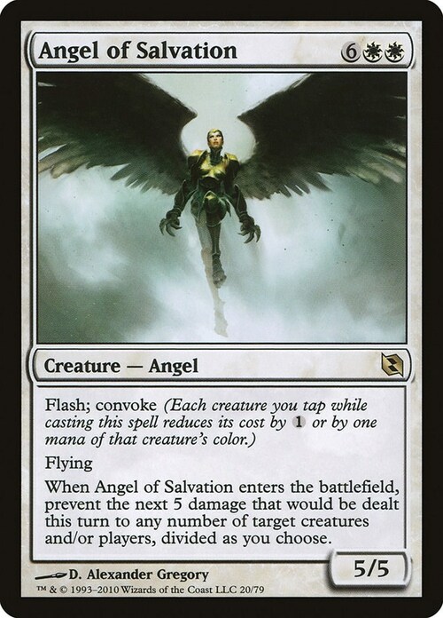 Angel of Salvation Card Front