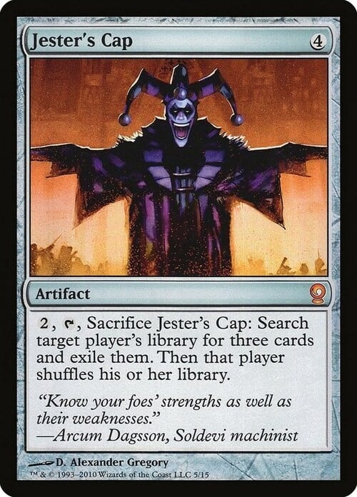 Jester's Cap Card Front