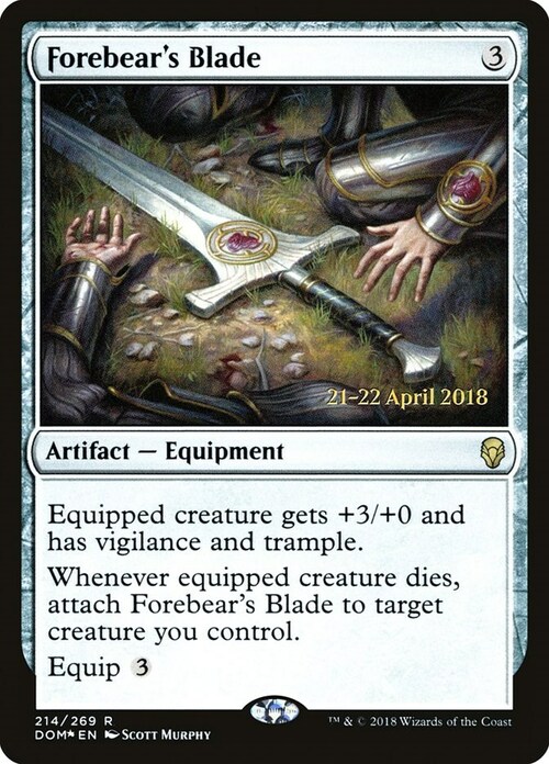 Forebear's Blade Card Front