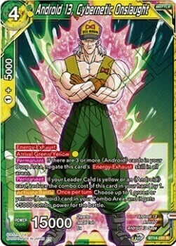 Android 13, Cybernetic Onslaught Card Front