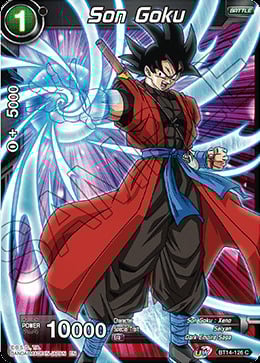Son Goku Card Front