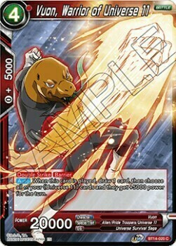 Vuon, Warrior of Universe 11 Card Front