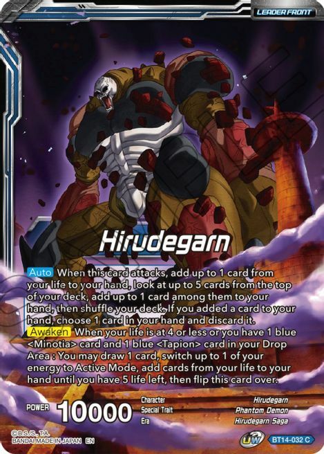 Hirudegarn // Hirudegarn, the Calamity Revived Card Front