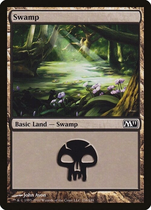 Swamp Card Front