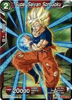 Super Saiyan Son Goku Card Front