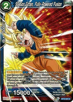 SS Son Goten, Fully-Powered Fusion Card Front