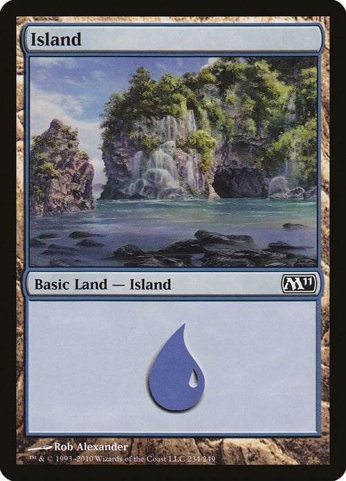 Island Card Front