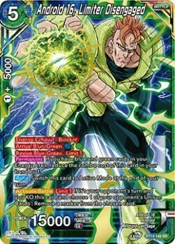 Android 16, Limiter Disengaged Card Front