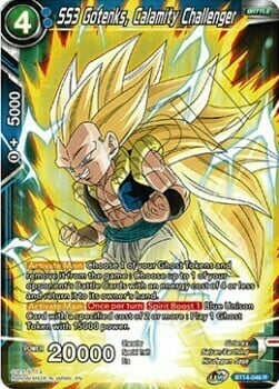SS3 Gotenks, Calamity Challenger Card Front