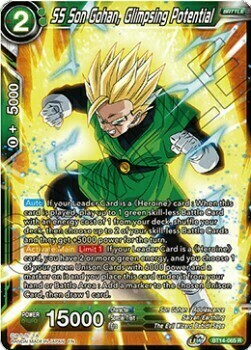 SS Son Gohan, Glimpsing Potential Card Front