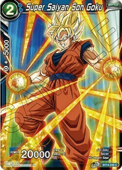 Super Saiyan Son Goku Card Front