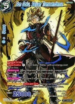 Son Goku, Saiyan Transcendence Card Front