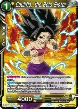 Caulifla, the Bold Sister Card Front
