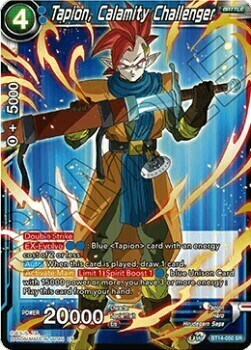 Tapion, Calamity Challenger Card Front