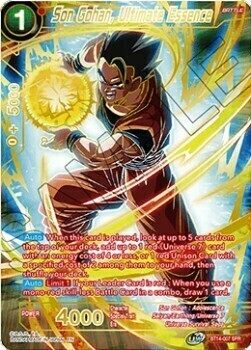 Son Gohan, Ultimate Essence Card Front