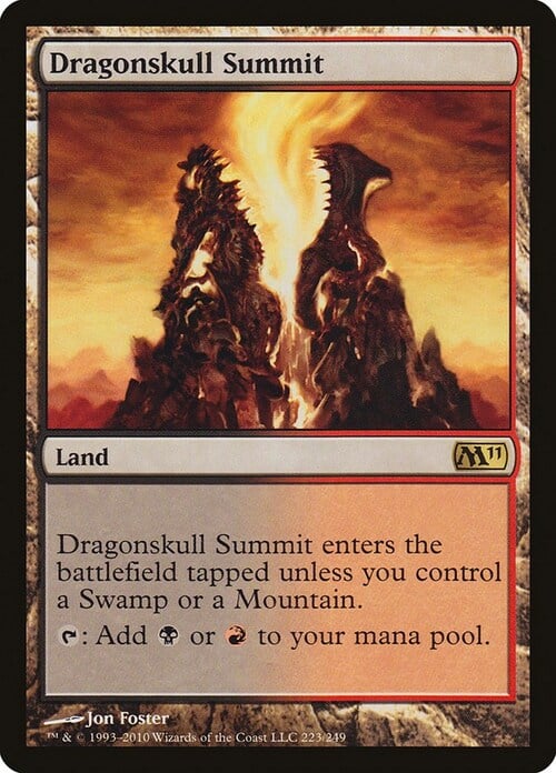Dragonskull Summit Card Front