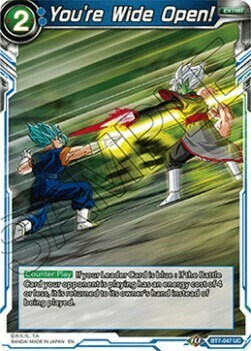 dragon ball super card game assault of the saiyans SS4 Son Goku & SS4 Vegeta // SS4 Vegito, Sparking Potara Warrior (BT24 main image 1