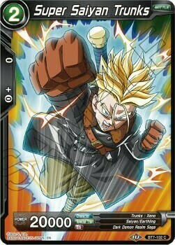 Super Saiyan Trunks Card Front