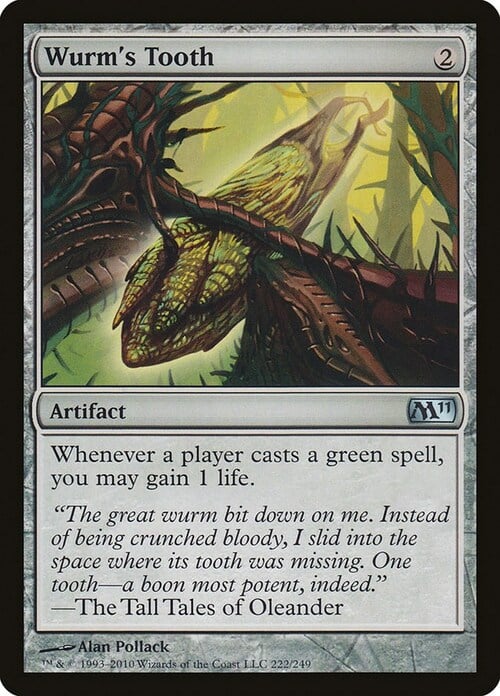 Wurm's Tooth Card Front