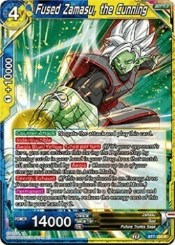 Fused Zamasu, the Cunning Card Front