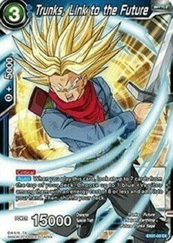Trunks, Link to the Future Card Front