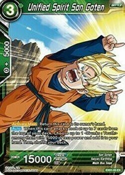 Unified Spirit Son Goten Card Front