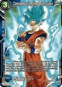 Comrades Combined Son Goku Card Front