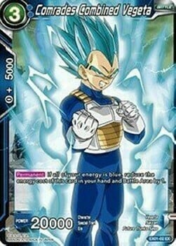 Comrades Combined Vegeta Card Front