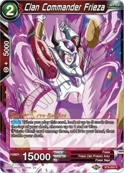 Clan Commander Frieza Card Front