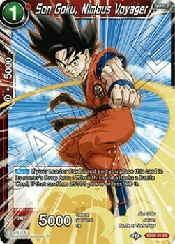 Son Goku, Nimbus Voyager Card Front