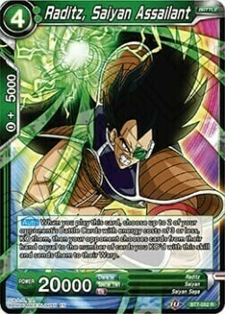 Raditz, Saiyan Assailant Card Front
