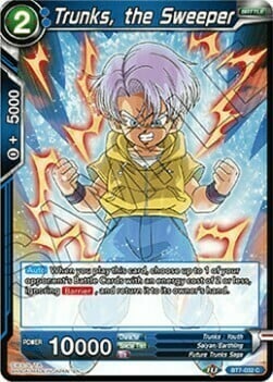 Trunks, the Sweeper Card Front
