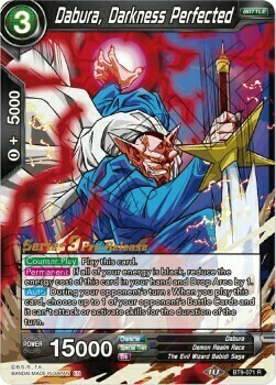 Dabura, Darkness Perfected Card Front